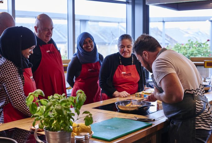 The Full Crumb kitchen- Fareshare Yorkshire